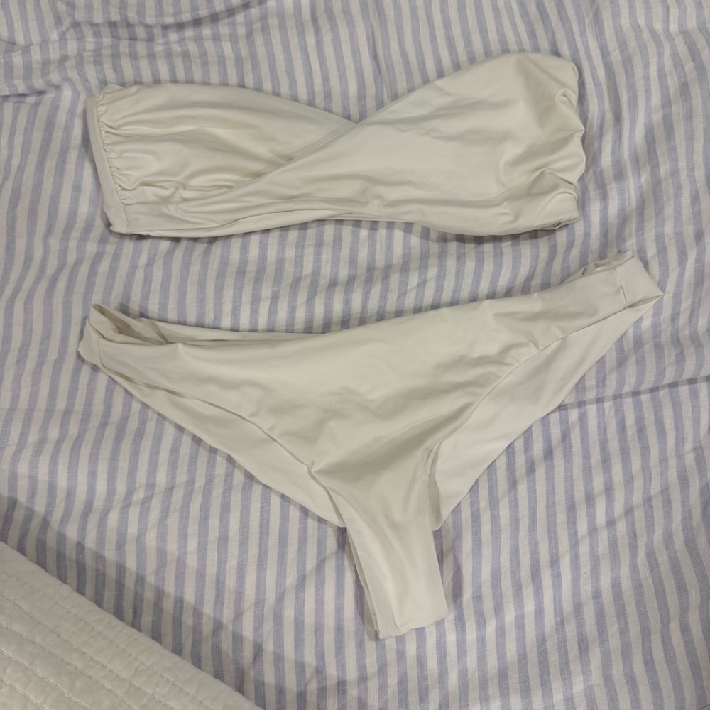 Frankie's Bikinis White Bikini
